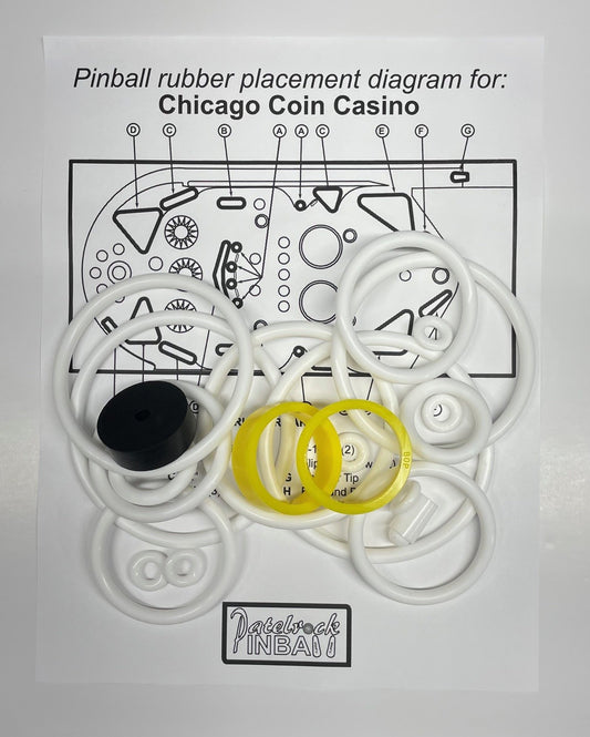 Chicago Coin Casino Pinball Machine Maintenance Kit