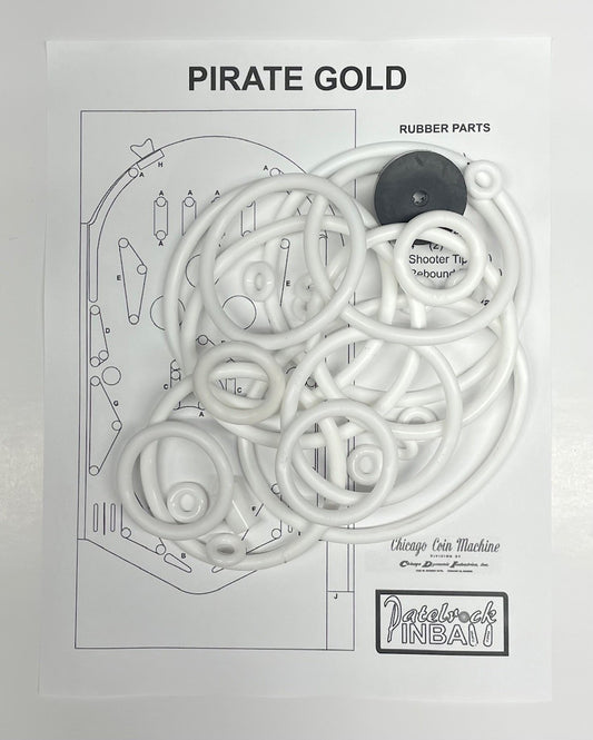 Chicago Coin Pirate Gold Pinball Machine Maintenance Kit
