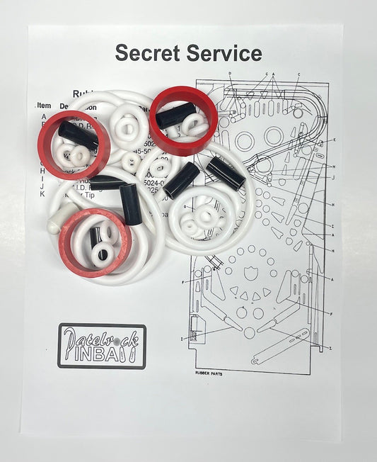 Data East Secret Service Pinball Machine Maintenance Kit