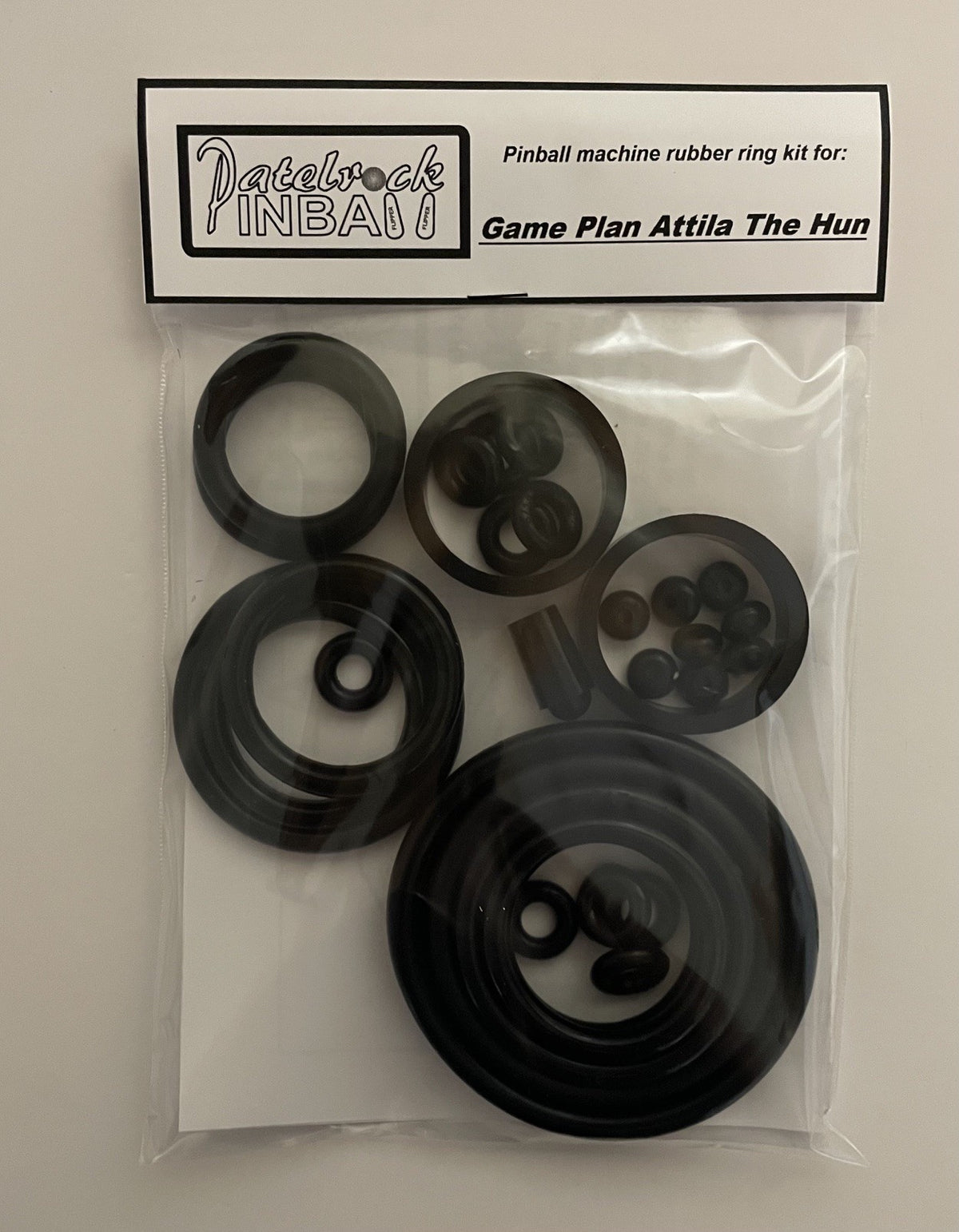 Game Plan Attila the Hun Pinball Machine Rubber Ring Kit