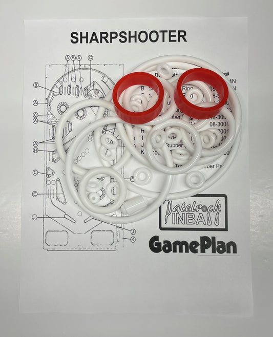 Game Plan Sharpshooter Pinball Machine Maintenance Kit