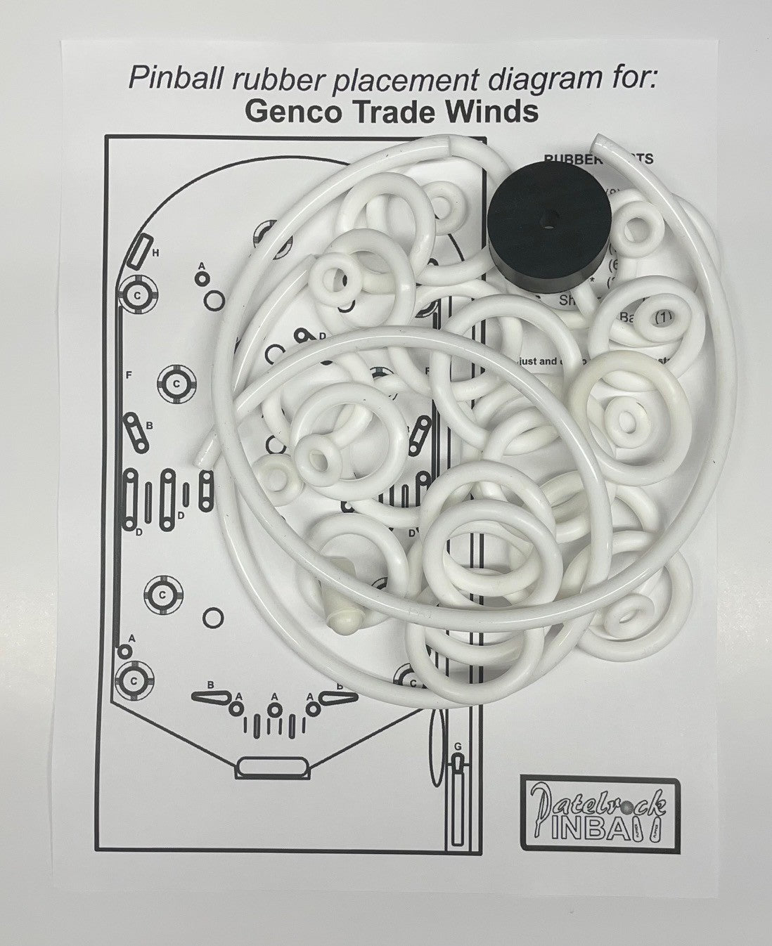 Genco Trade Wind Pinball Machine Maintenance Kit