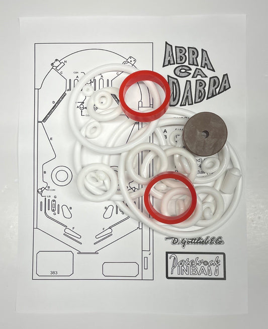 Gottlieb Abra Ca Dabra Pinball Machine Rubber Ring Kit