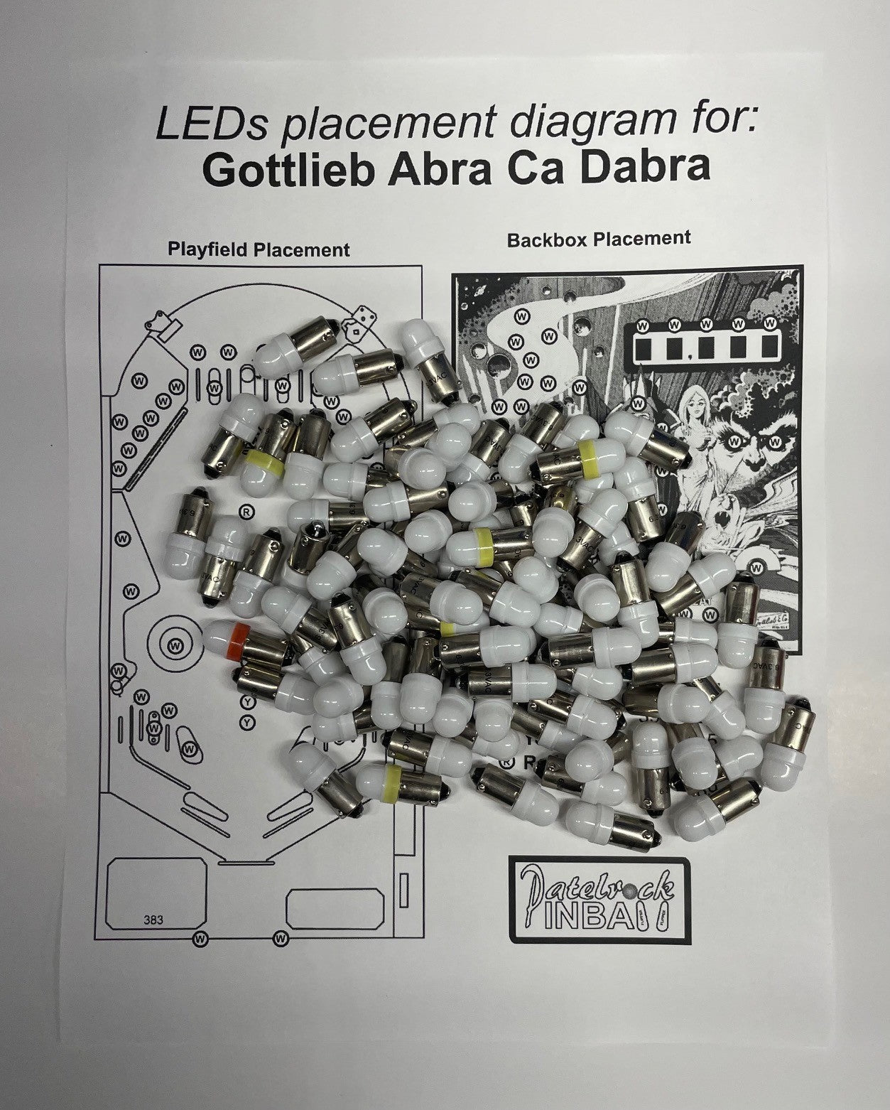 Gottlieb Abra Ca Dabra LED Conversion Kit