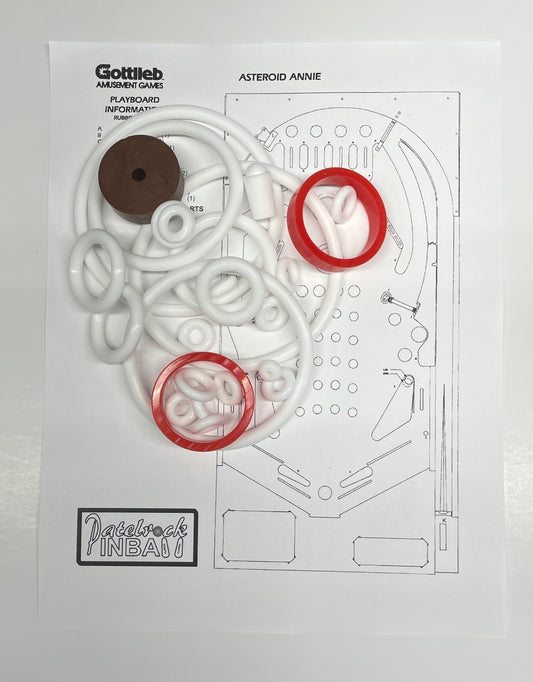 Gottlieb Asteroid Annie & the Aliens Pinball Machine Maintenance Kit