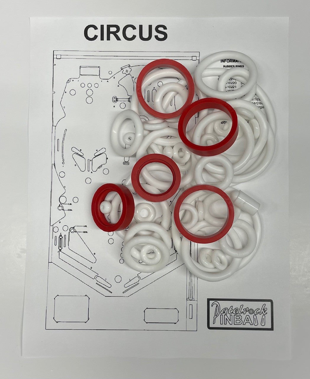 Gottlieb Circus Pinball Machine Maintenance Kit
