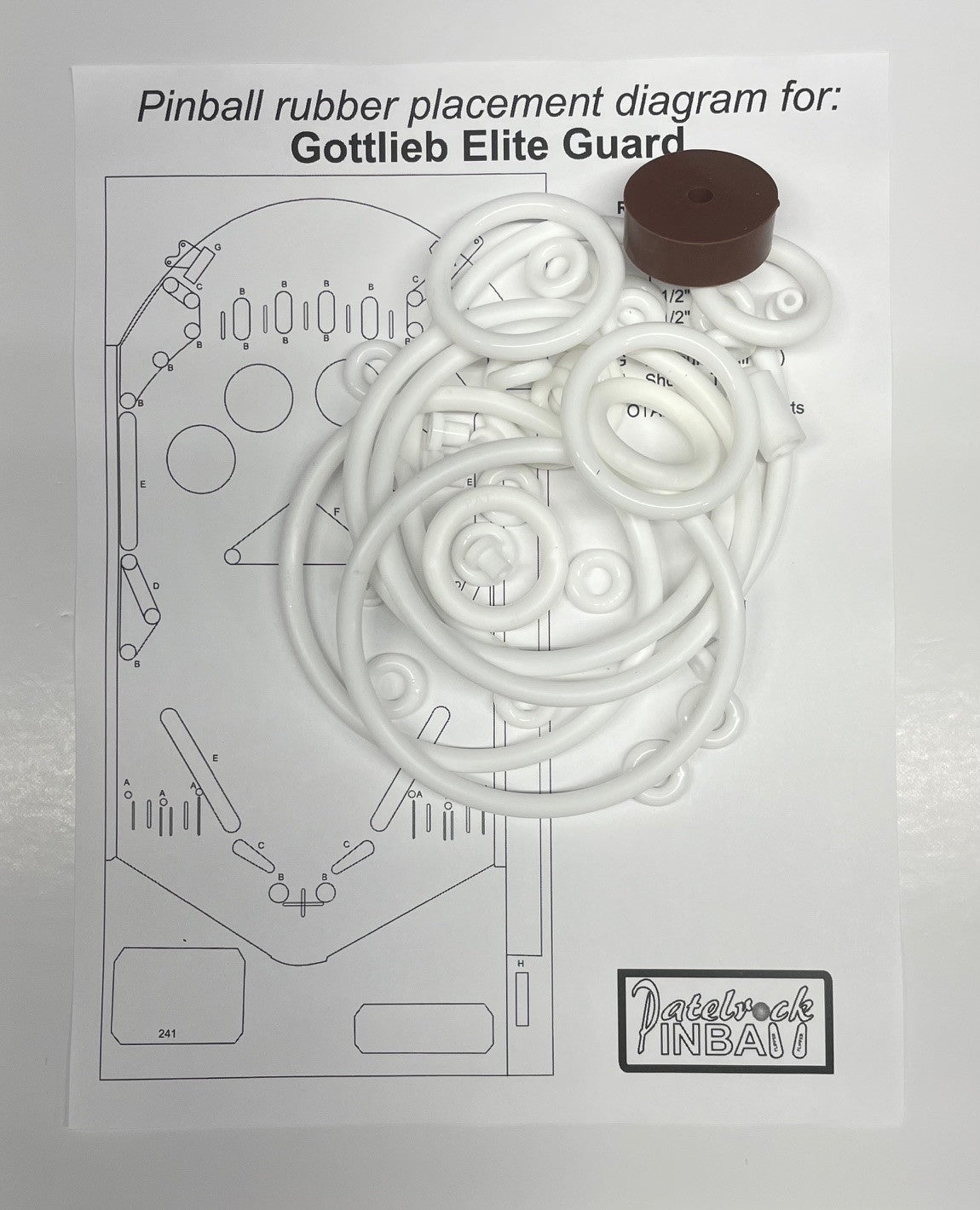 Gottlieb Elite Guard Pinball Machine Maintenance Kit