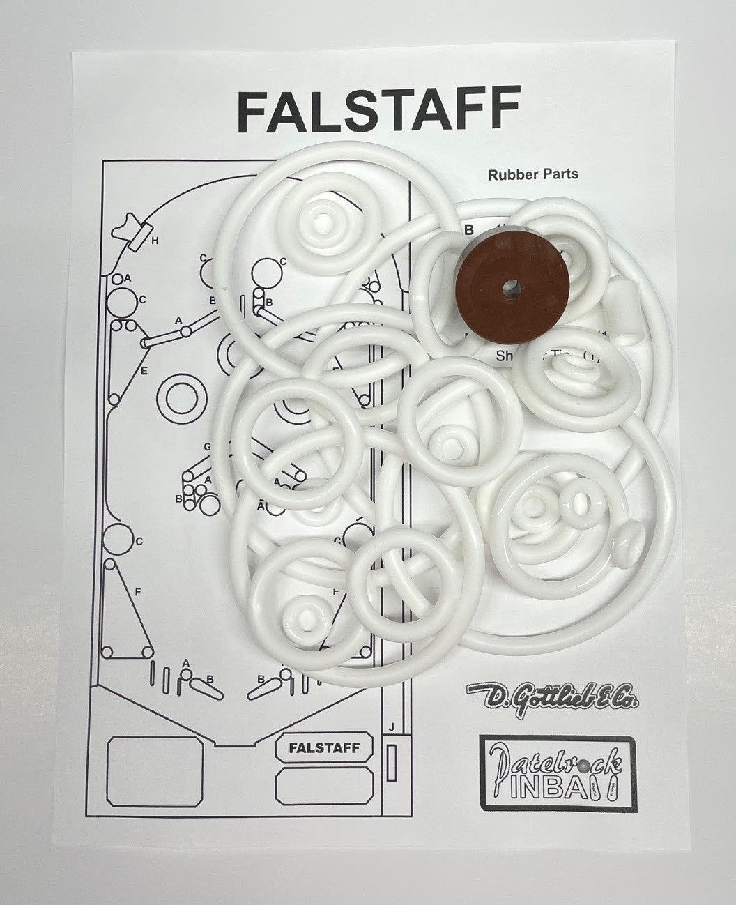 Gottlieb Falstaff Pinball Machine Maintenance Kit