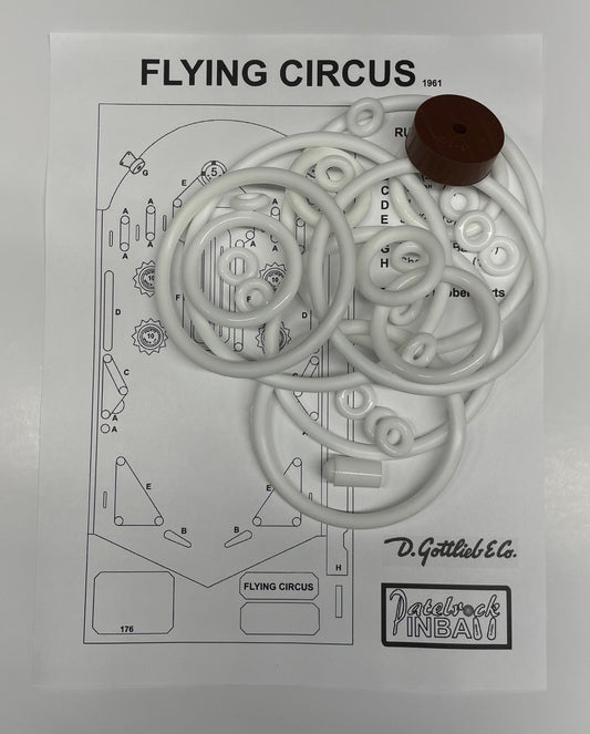 Gottlieb Flying Circus Pinball Machine Maintenance Kit