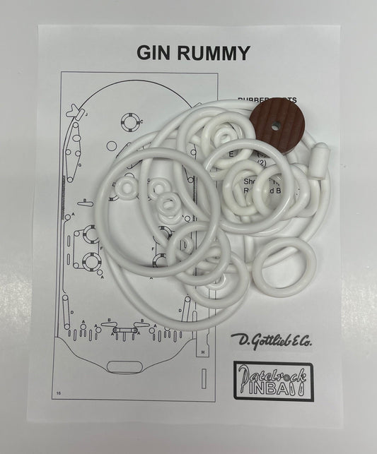 Gottlieb Gin Rummy Pinball Machine Maintenance Kit