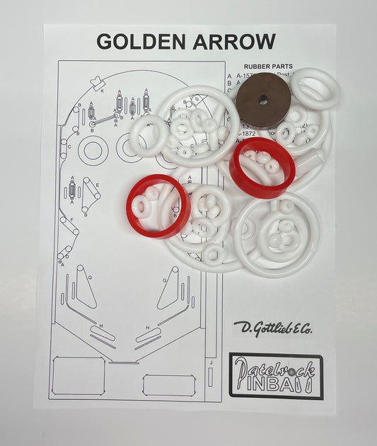 Gottlieb Golden Arrow Pinball Machine Maintenance Kit