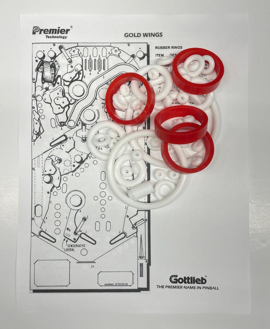Gottlieb Gold Wings Pinball Machine Maintenance Kit
