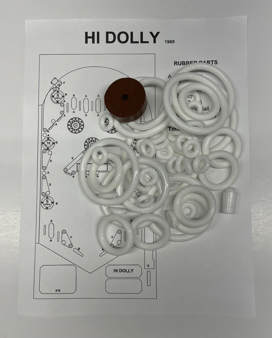 Gottlieb Hi Dolly Pinball Machine Maintenance Kit