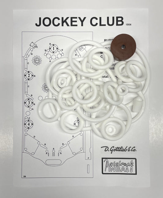Gottlieb Jockey Club Pinball Machine Maintenance Kit
