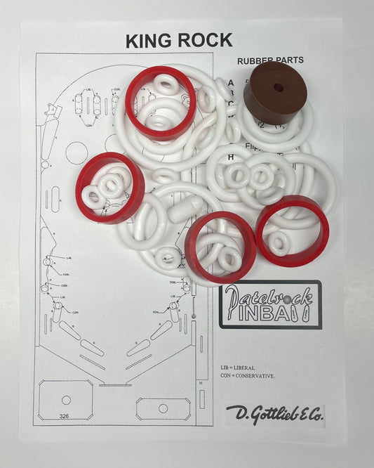 Gottlieb King Rock Pinball Machine Maintenance Kit