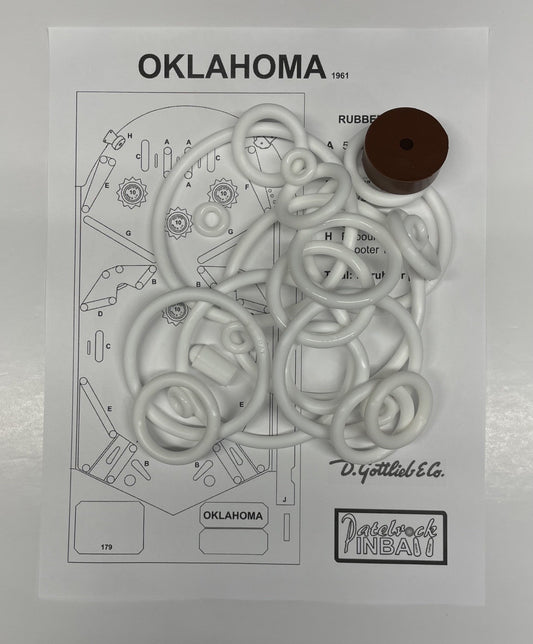 Gottlieb Oklahoma Pinball Machine Maintenance Kit