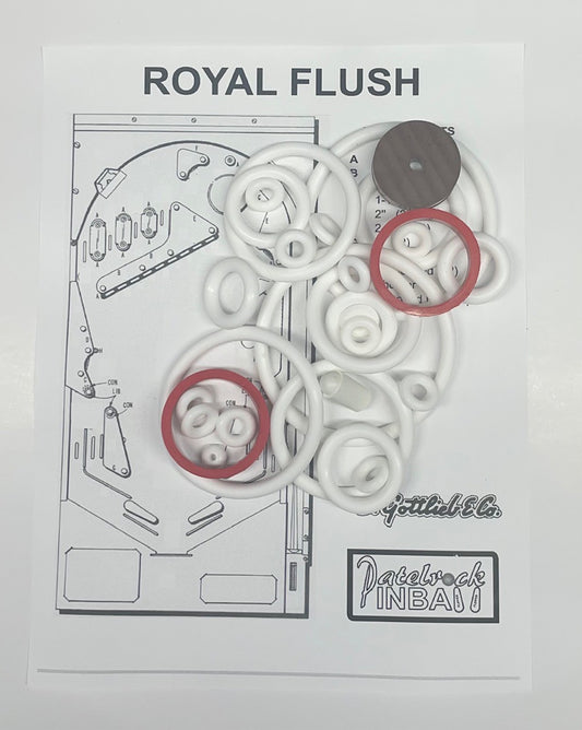 Gottlieb Royal Flush Pinball Machine Maintenance Kit