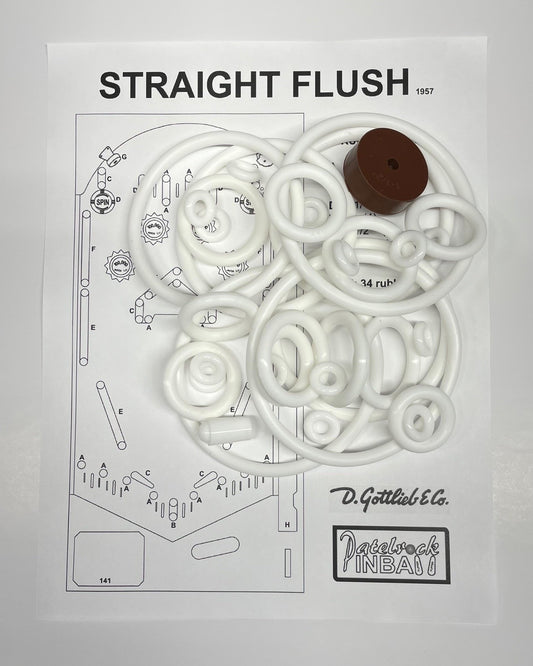 Gottlieb Straight Flush Pinball Machine Maintenance Kit