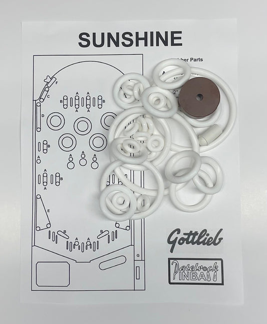Gottlieb Sunshine Pinball Machine Maintenance Kit