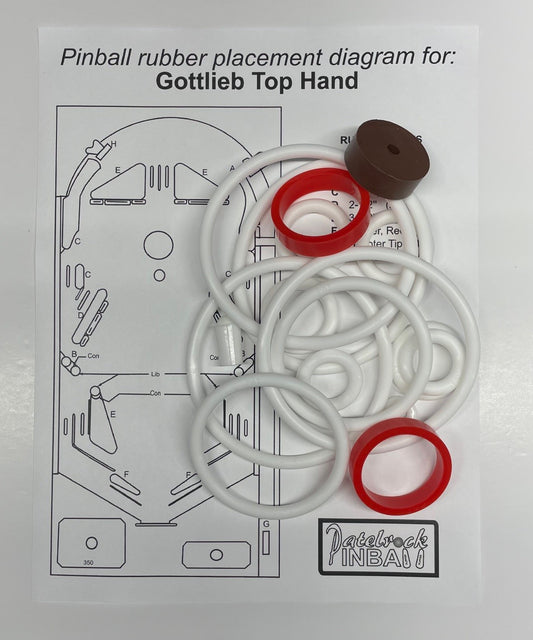 Gottlieb Top Hand Pinball Machine Maintenance Kit