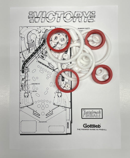 Gottlieb Victory Pinball Machine Rubber Ring Kit