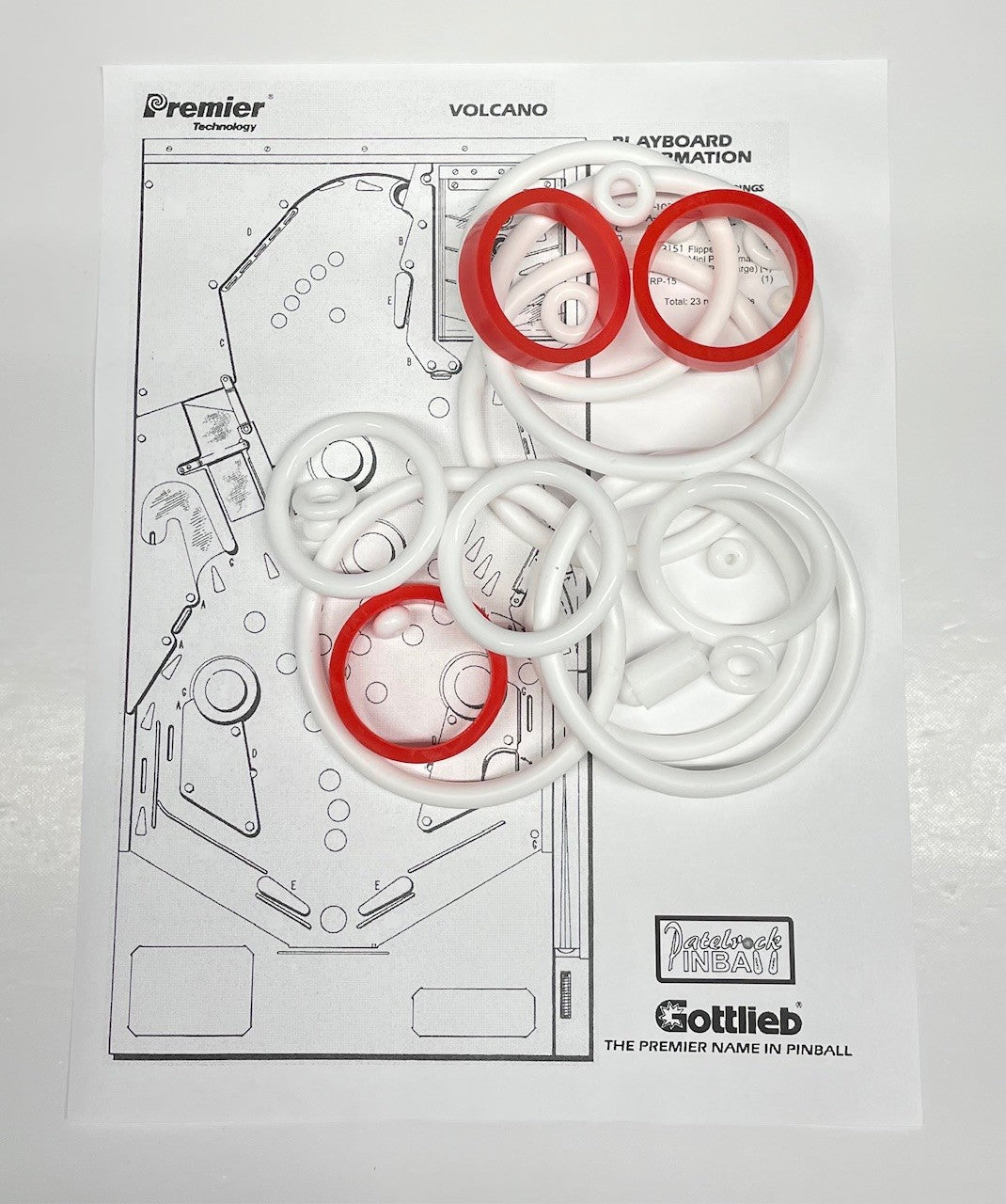 Gottlieb Volcano Pinball Machine Maintenance Kit