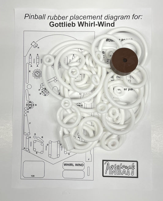 Gottlieb Whirl-Wind Pinball Machine Maintenance Kit