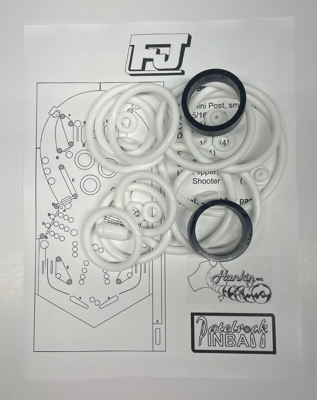Hankin FJ Pinball Machine Maintenance Kit