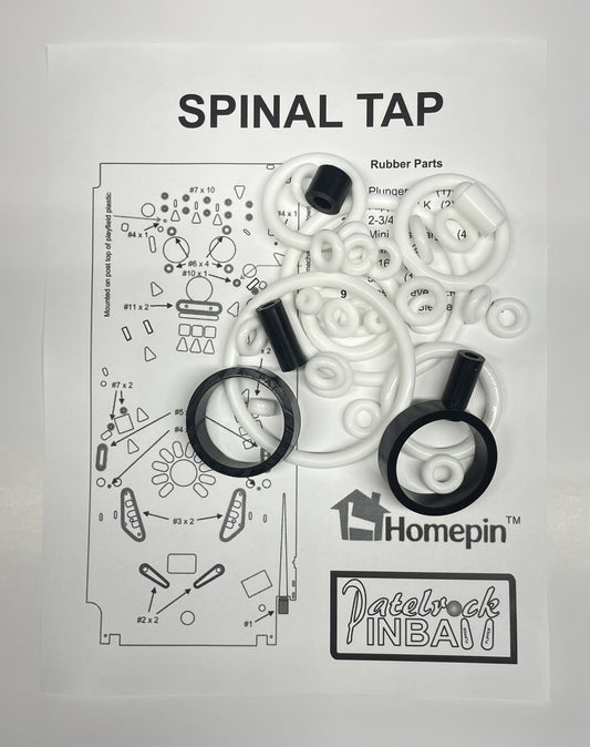 Homepin This is Spinal Tap Pinball Machine Rubber Ring Kit
