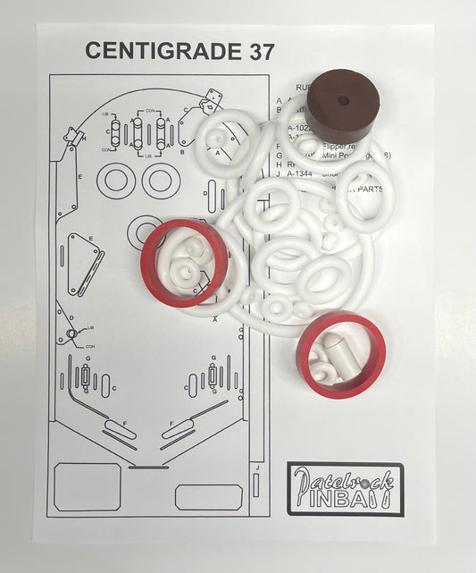 Maresa Centigrade 37 Pinball Machine Rubber Ring Kit