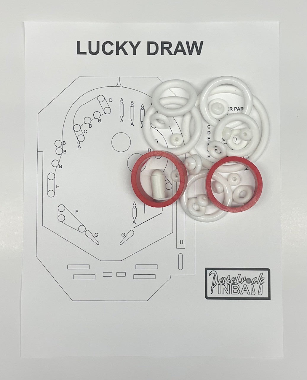 Mirco Games Lucky Draw Pinball Machine Maintenance Kit