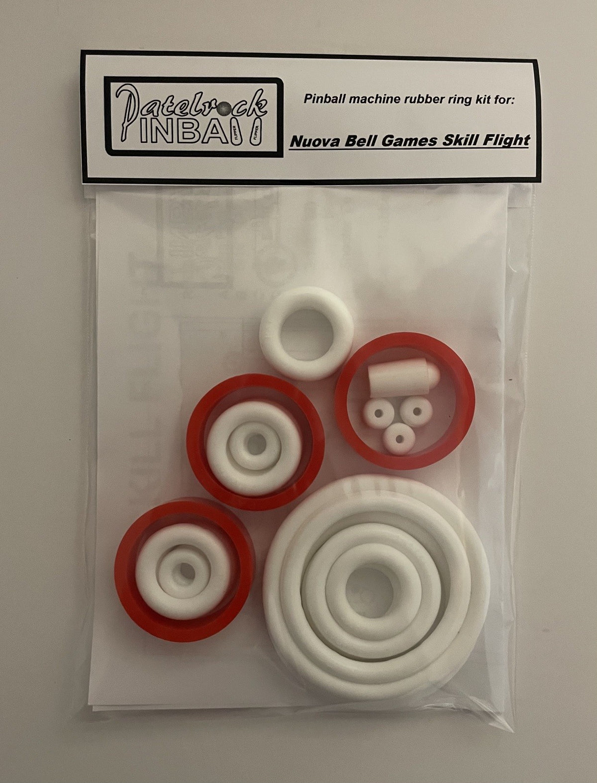 Nuova Bell Games Skill Flight Pinball Machine Rubber Ring Kit