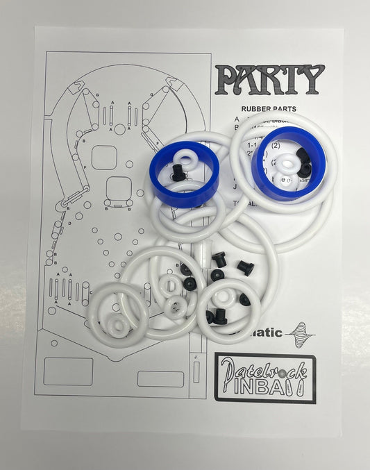 Playmatic Party | Solid State | 4-Players Pinball Machine Maintenance Kit