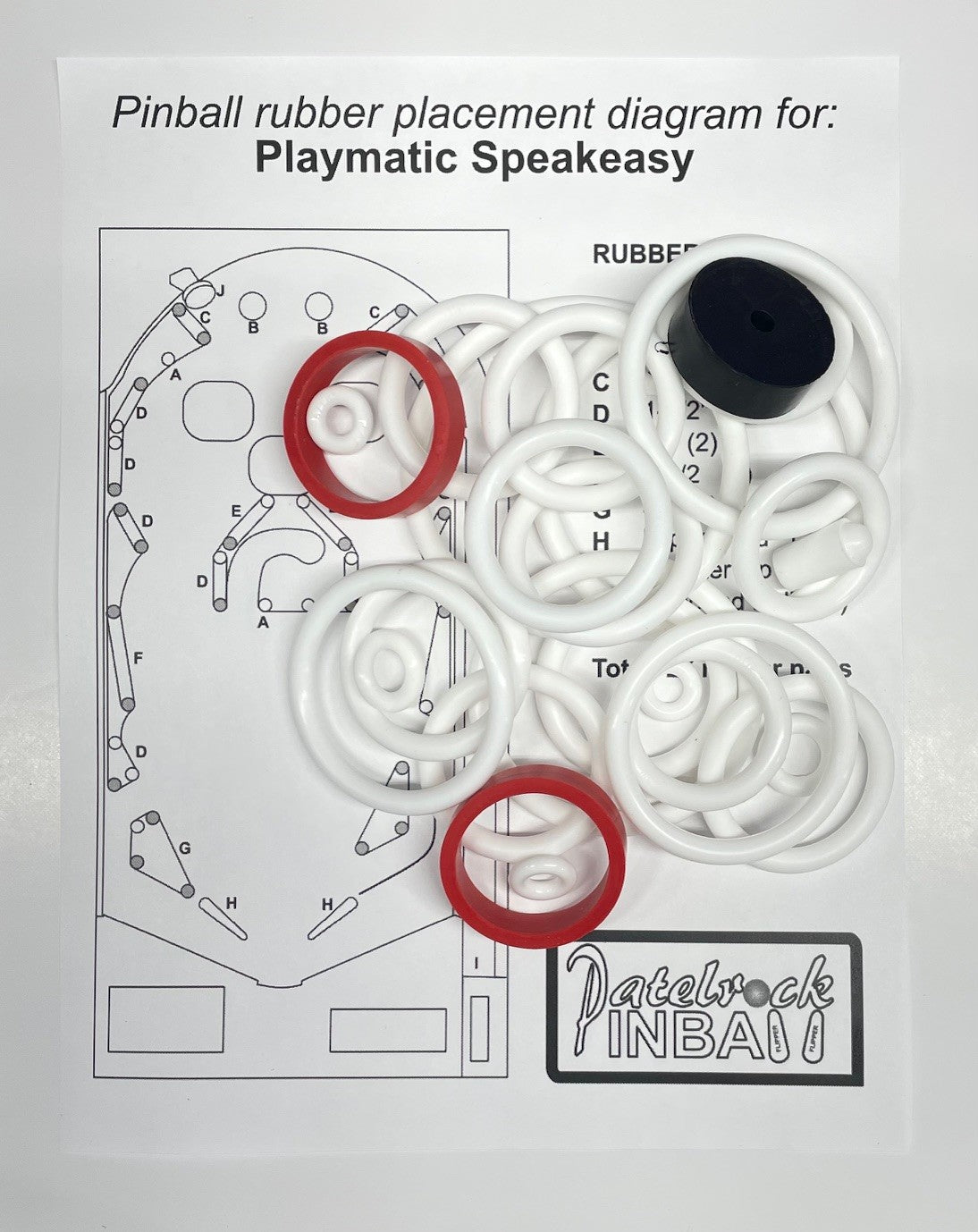 Playmatic Speakeasy Pinball Machine Maintenance Kit