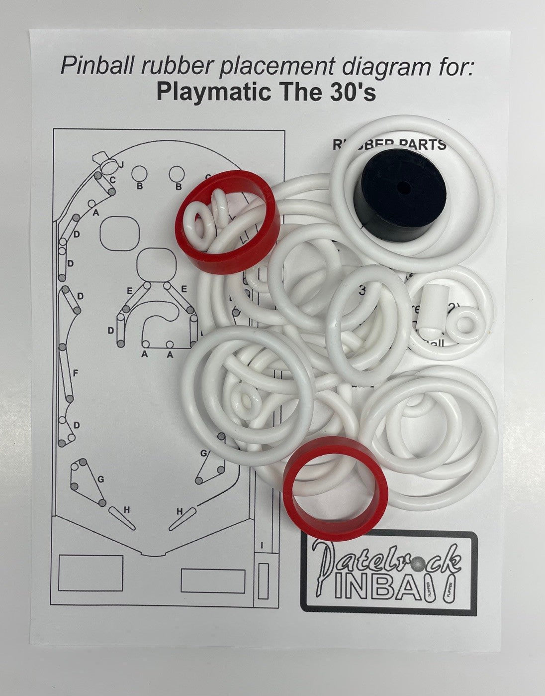 Playmatic The 30's Pinball Machine Maintenance Kit
