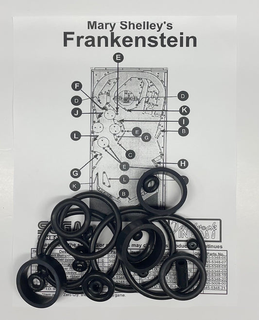 Sega Frankenstein Mary Shelley's Pinball Machine Maintenance Kit