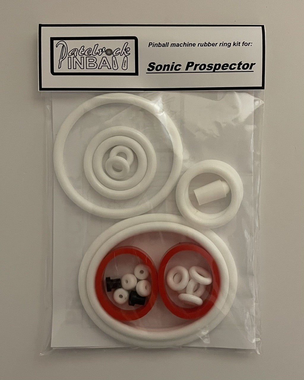 Segasa | Sonic Prospector Pinball Machine Rubber Ring Kit