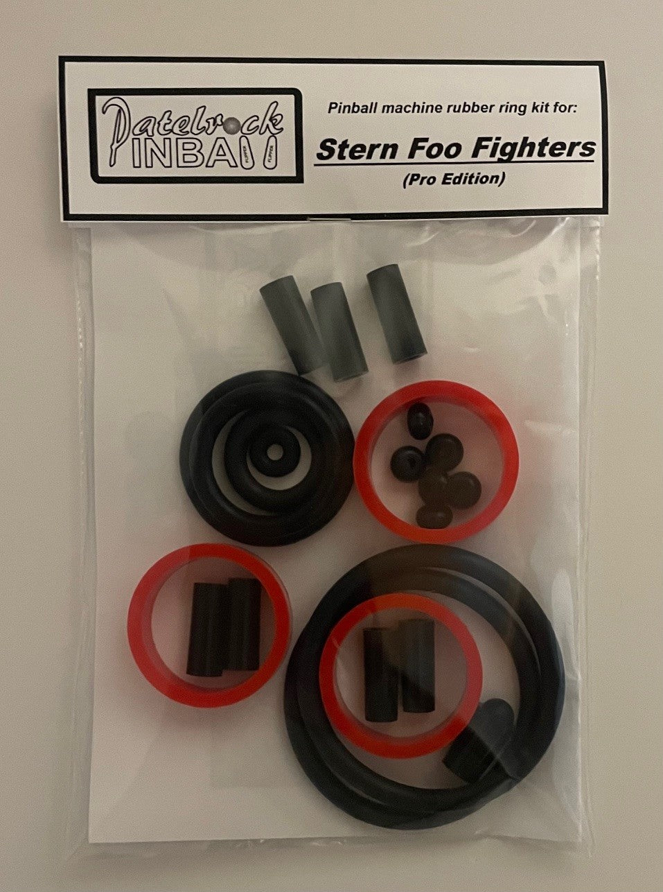 Stern Foo Fighters Pro Pinball Machine Rubber Ring Kit