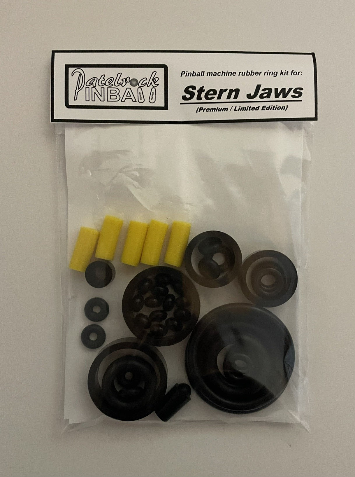 Stern Jaws | Premium | Limited Edition Pinball Machine Rubber Ring Kit