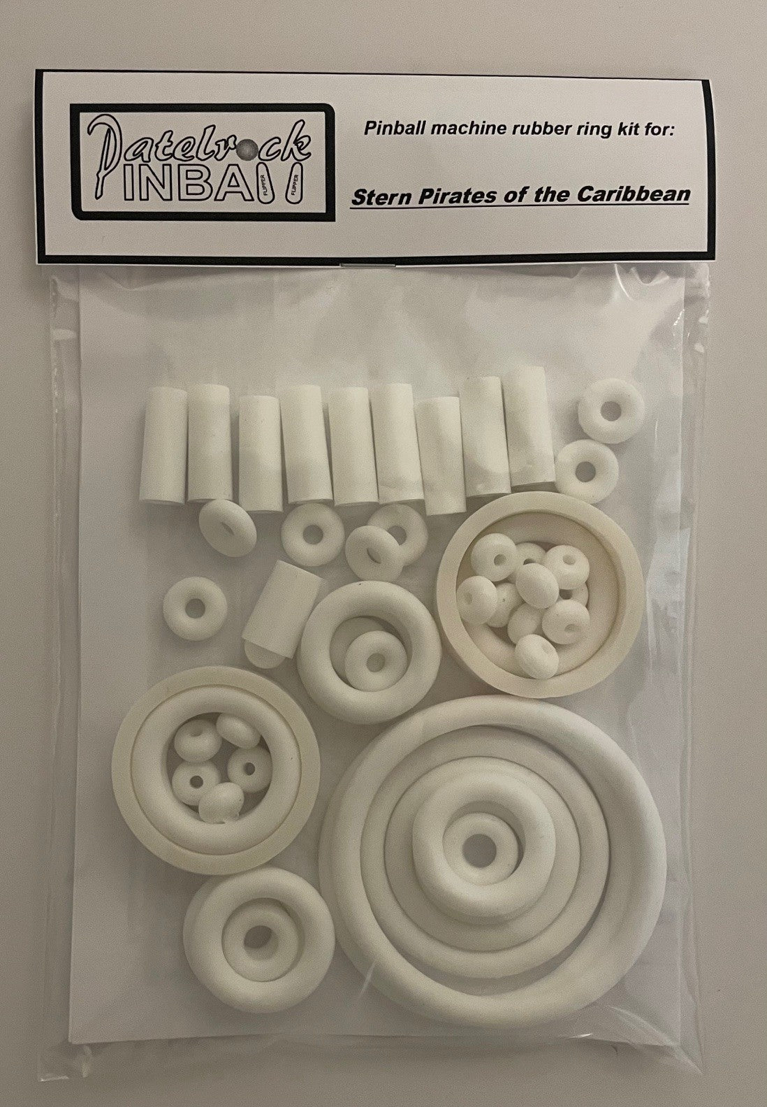 Stern Pirates of the caribbean Pinball Machine Rubber Ring Kit