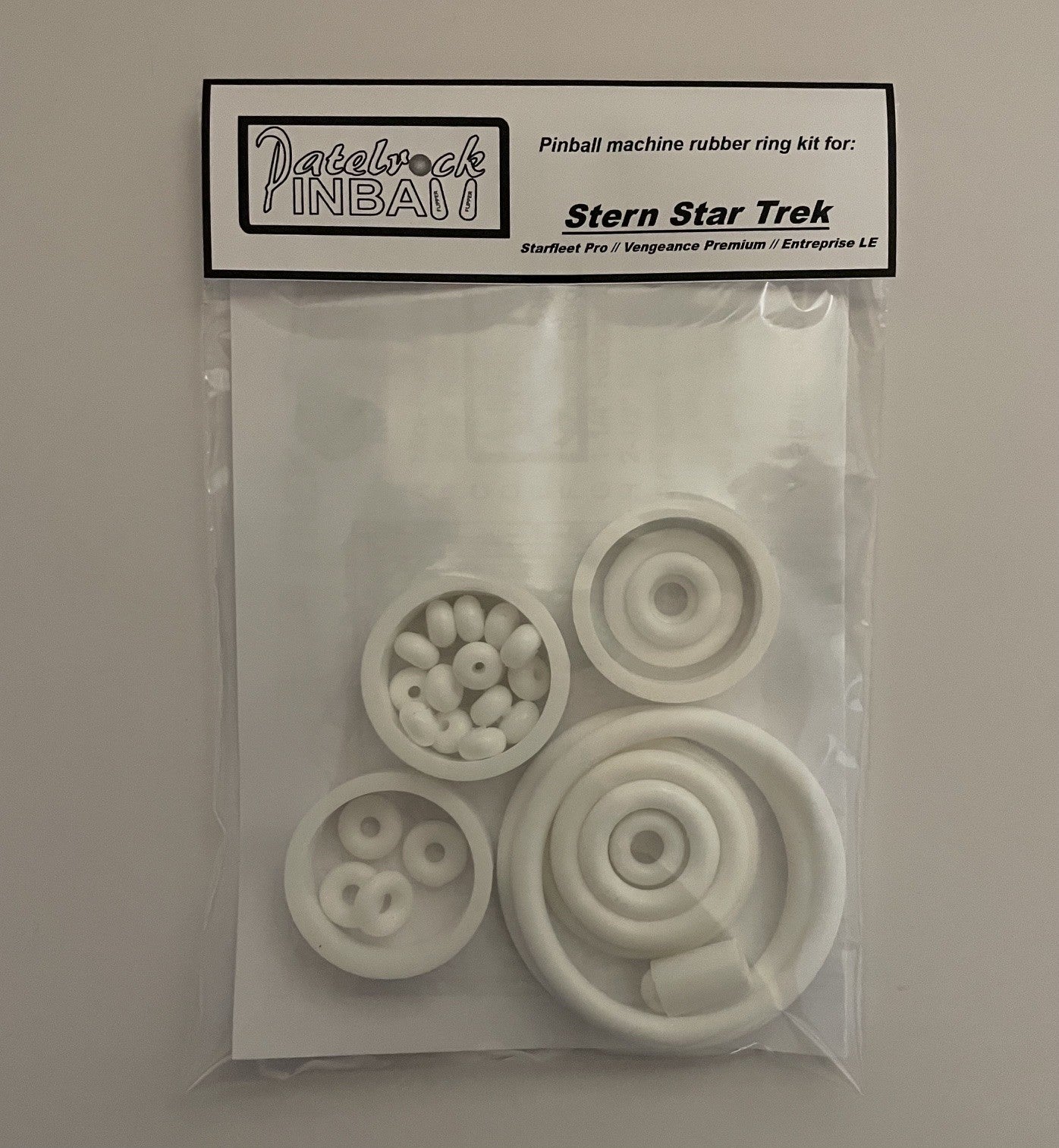 Stern Star Trek Pro | Premium | Limited | Vault Edition Pinball Machine Rubber Ring Kit