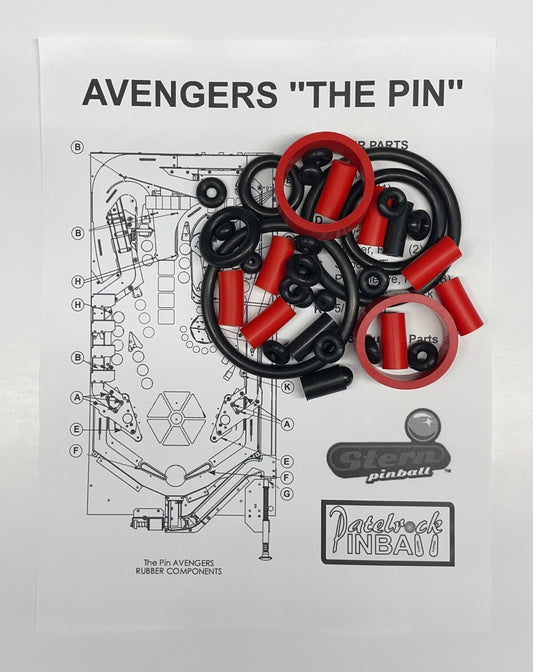 Stern The Avengers | The Pin Pinball Machine Rubber Ring Kit