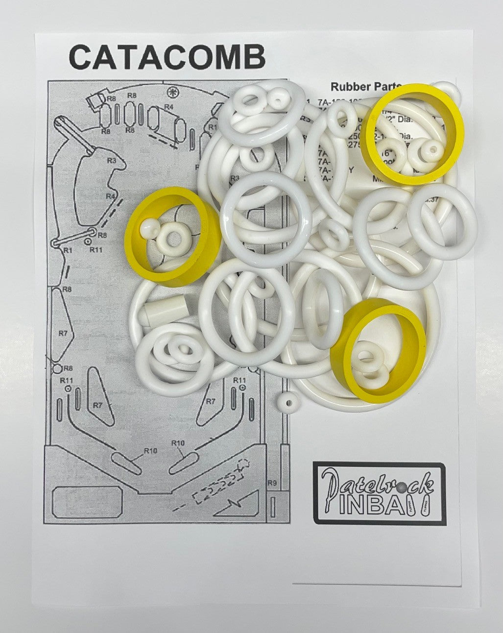 Stern Catacomb Pinball Machine Maintenance Kit