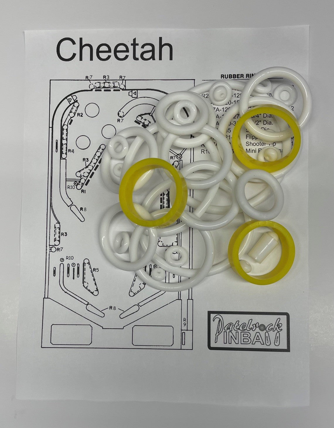 Stern Cheetah Pinball Machine Maintenance Kit