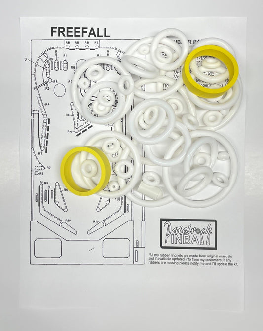 Stern Freefall Pinball Machine Rubber Ring Kit