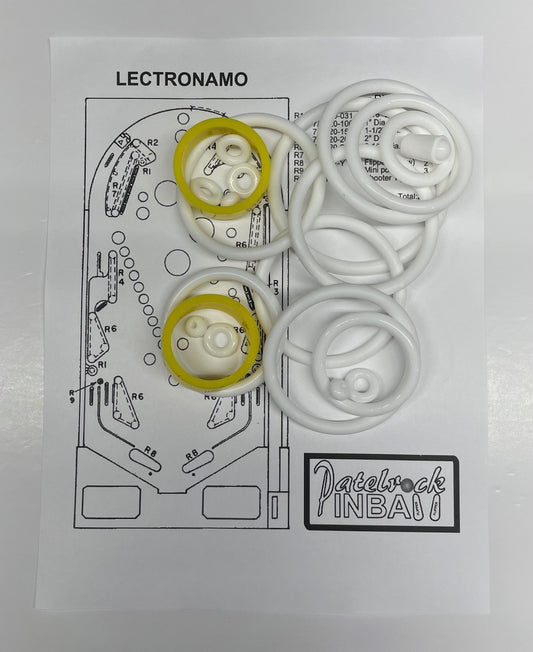 Stern Lectronamo Pinball Machine Rubber Ring Kit