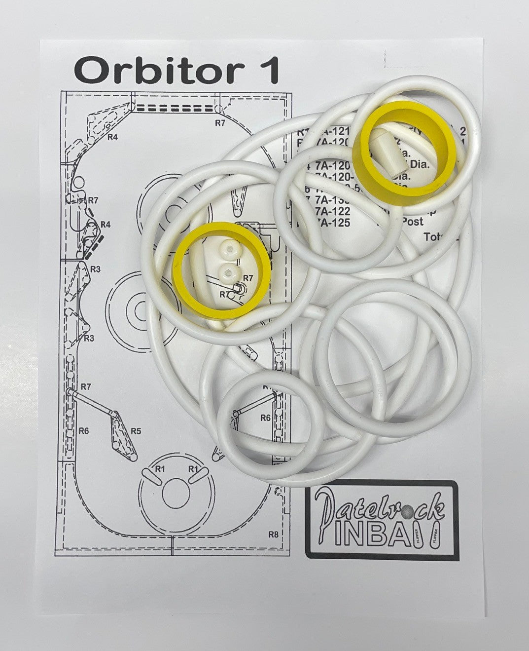Stern Orbitor 1 Pinball Machine Maintenance Kit
