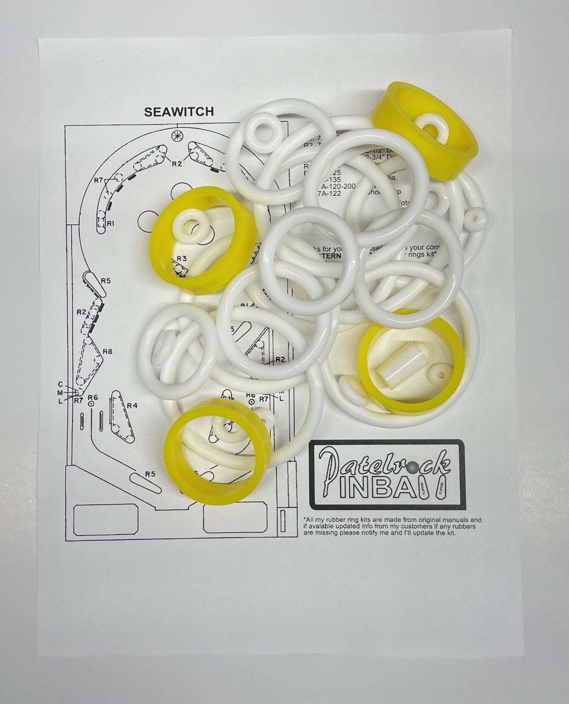 Stern Seawitch Pinball Machine Maintenance Kit