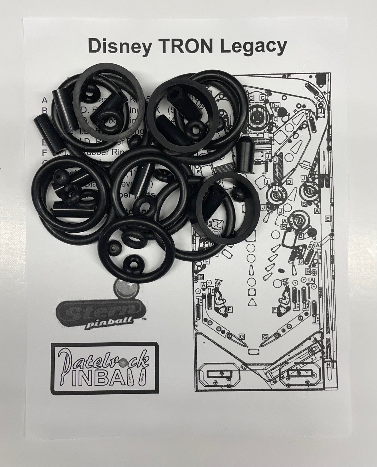 Stern Disney Tron Legacy Pro Pinball Machine Maintenance Kit