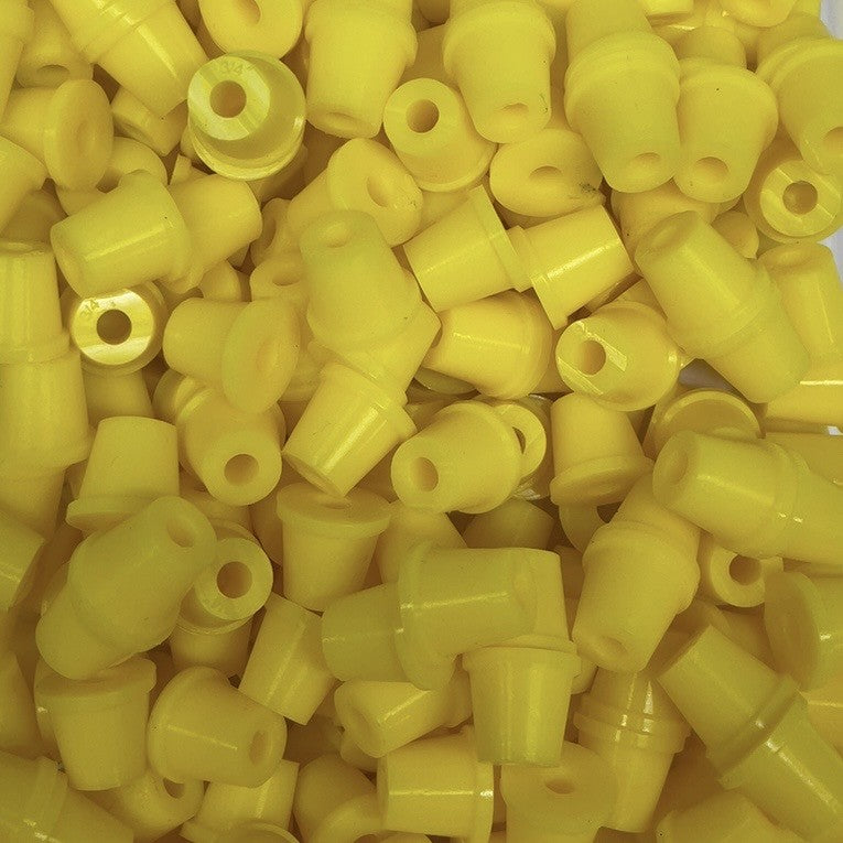 3/4" Yellow Tapered Bumper Post Sleeve
